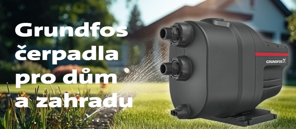 Grundfos čerpadla pro dům a zahradu (AKCE 2024)